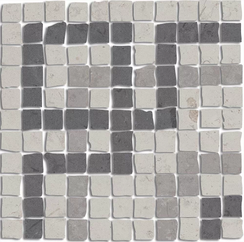 Керамогранит KERAMA MARAZZI Про Лаймстоун Спакко 2 мозаичный матовый 20x20 (9мм.) арт. MBS008