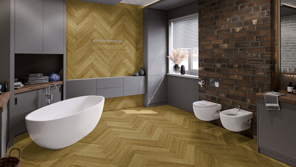 LVT-плитка Damy Floor 190902EL-06-LVT Манчестер/Manchester