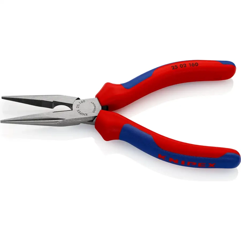 Длинногубцы чернёные 160 мм Knipex 25 02 160 SB