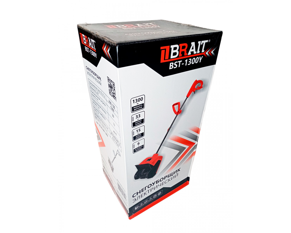 Снегоуборочная машина электрическая BRAIT BST-1300Y 05.03.001.089
