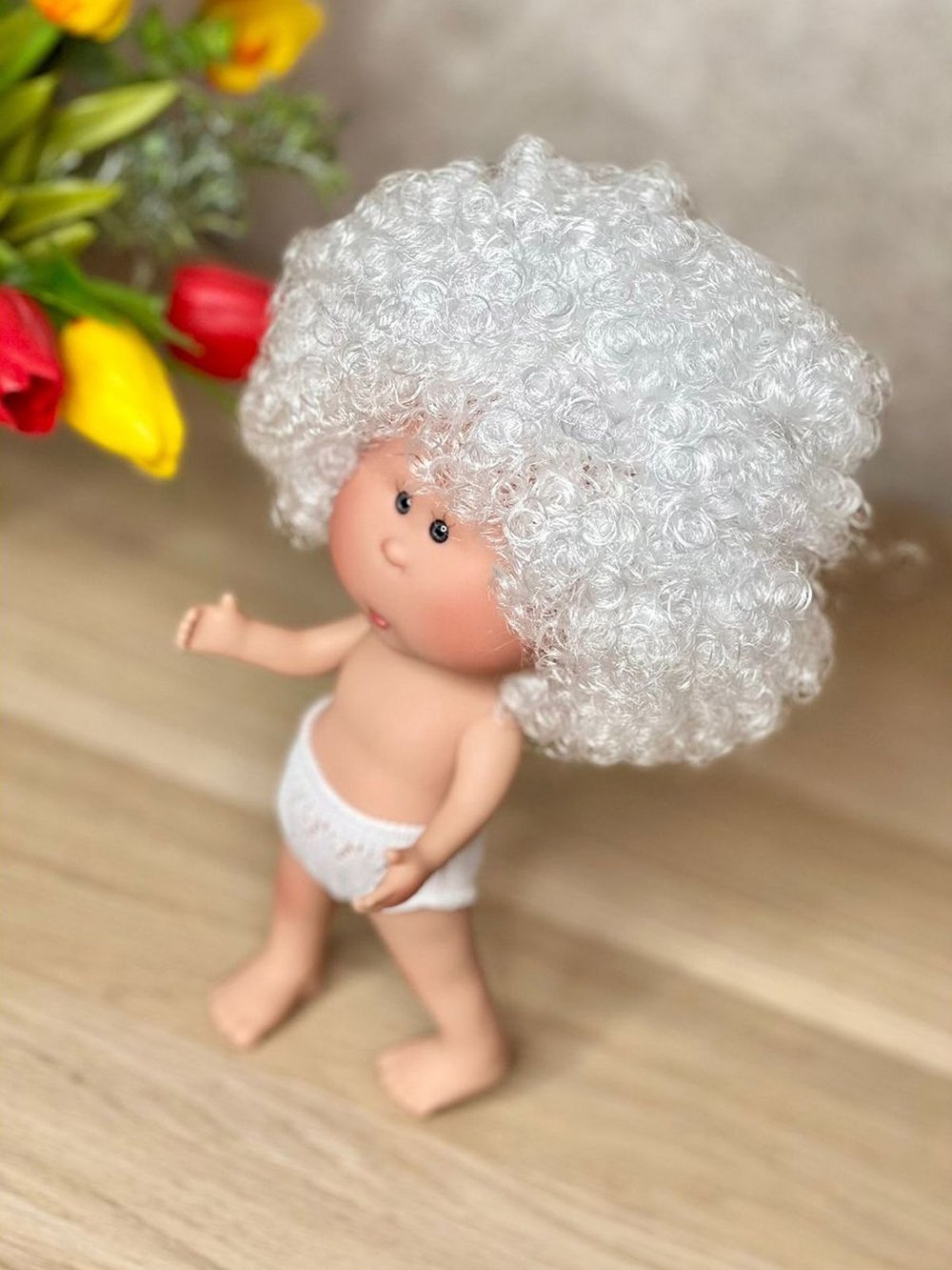 Кукла для девочки виниловая 23см Маленькая Мия без одежды (3199W9)