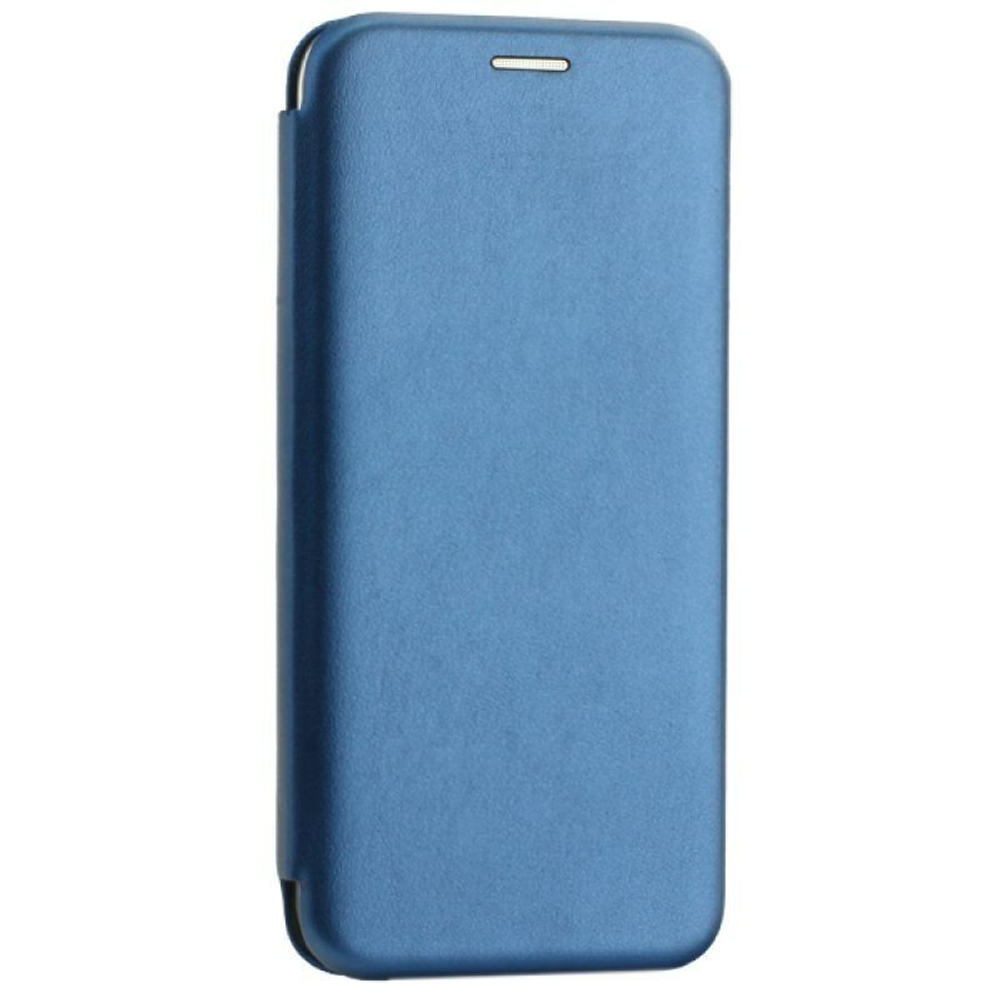 Чехол-книжка Xiaomi redmi Note 11 5G Fashion Case кожаная боковая синяя
