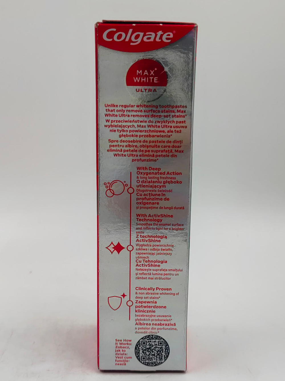 Зубная паста Max White Ultra Freshness Pearls 50 мл (из Финляндии)