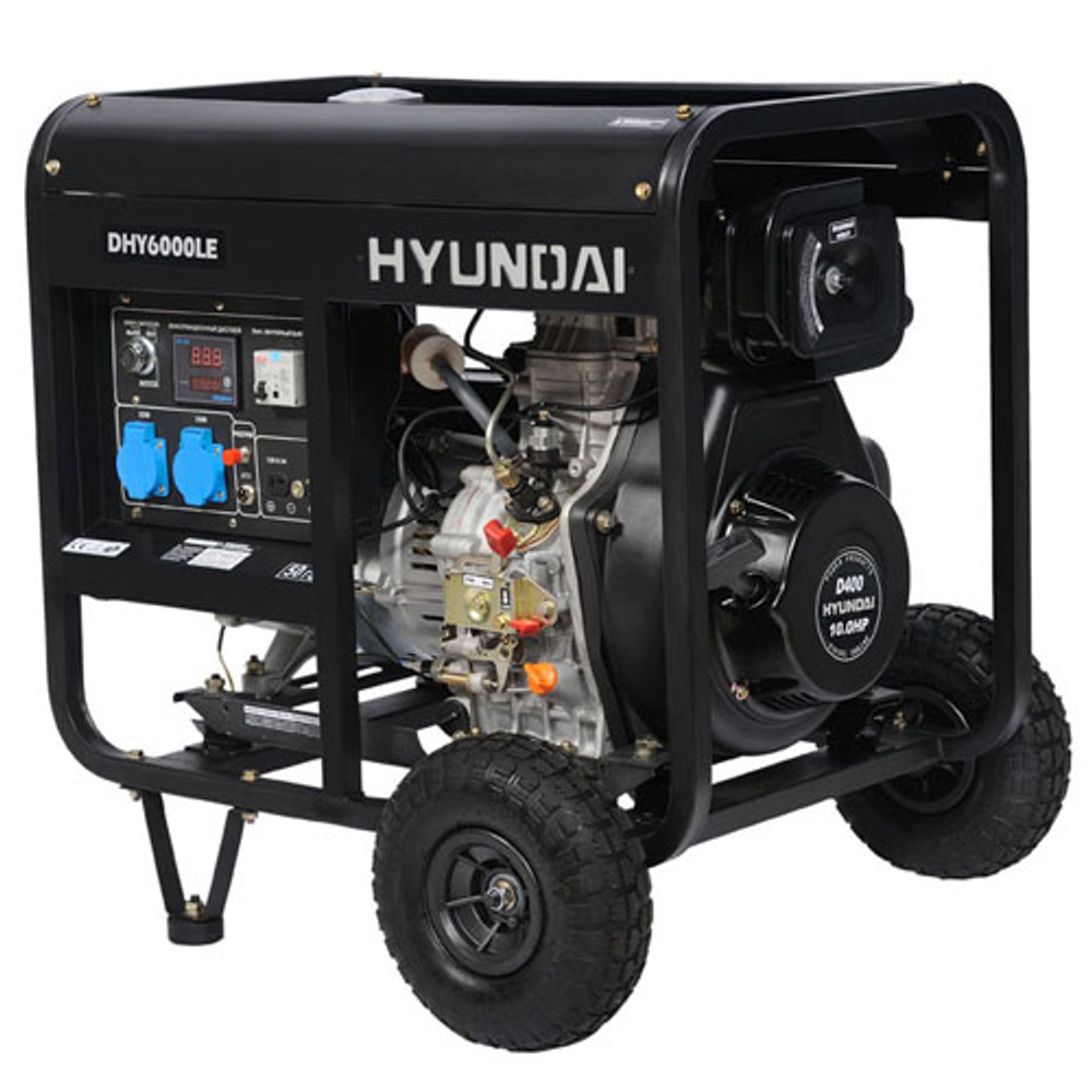 Дизельный генератор Hyundai DHY6000LE