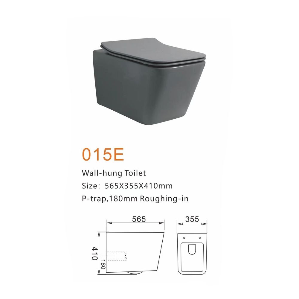 Подвесной унитаз MATT DARK GREY Подвесной унитаз MATT DARK GREY