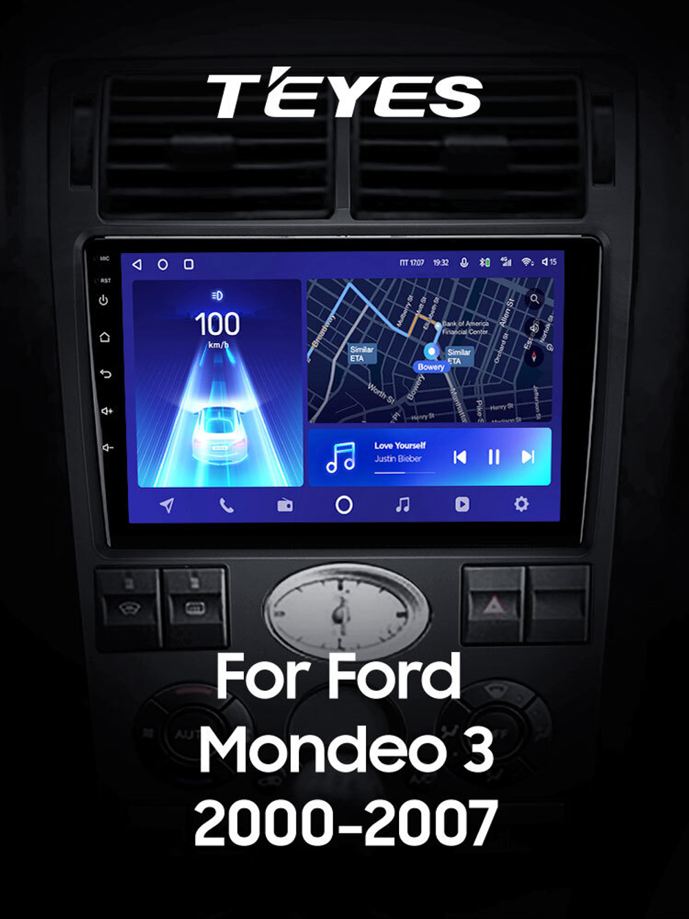 Teyes CC2 Plus 9"для Ford Mondeo 3 2000-2007 (тип2)
