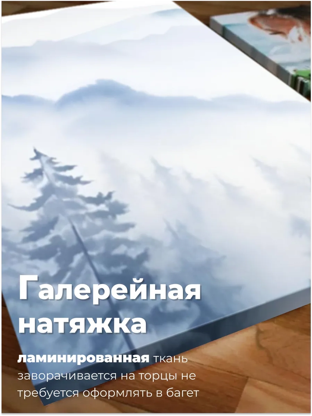 Картина Горный покров модульная 50x70см 3шт.