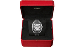 CARTIER SANTOS DE Mechanical Movement 100m Water Resistance Men"s Watches Watch 43.3*51.3mm White Dial