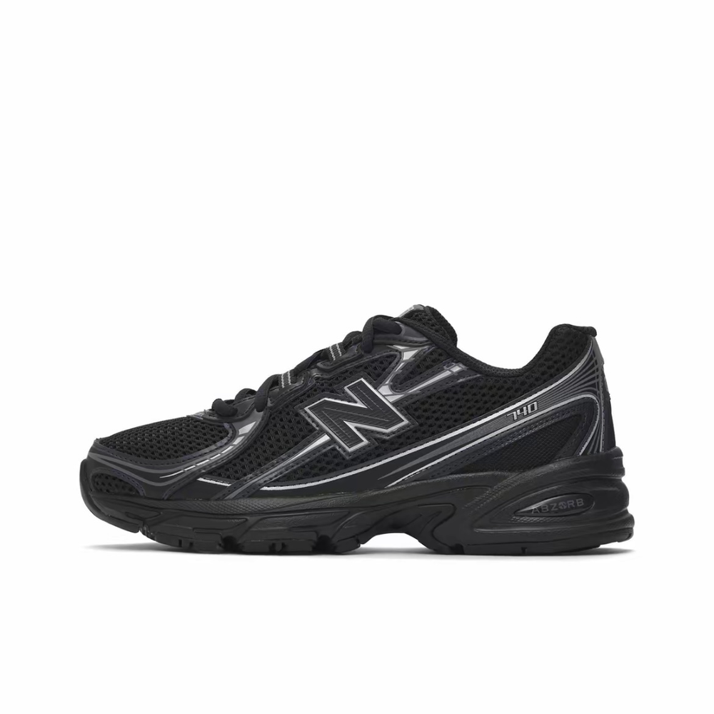 New Balance 740 Black Silver