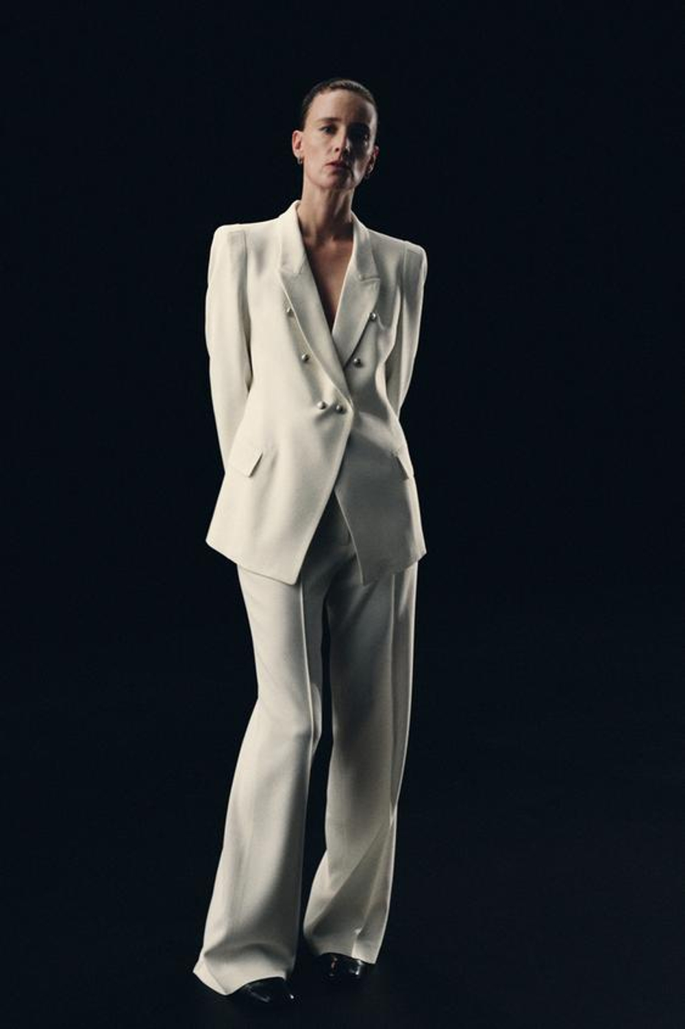 Брюки прямого кроя из коллекции ZW - ZARA