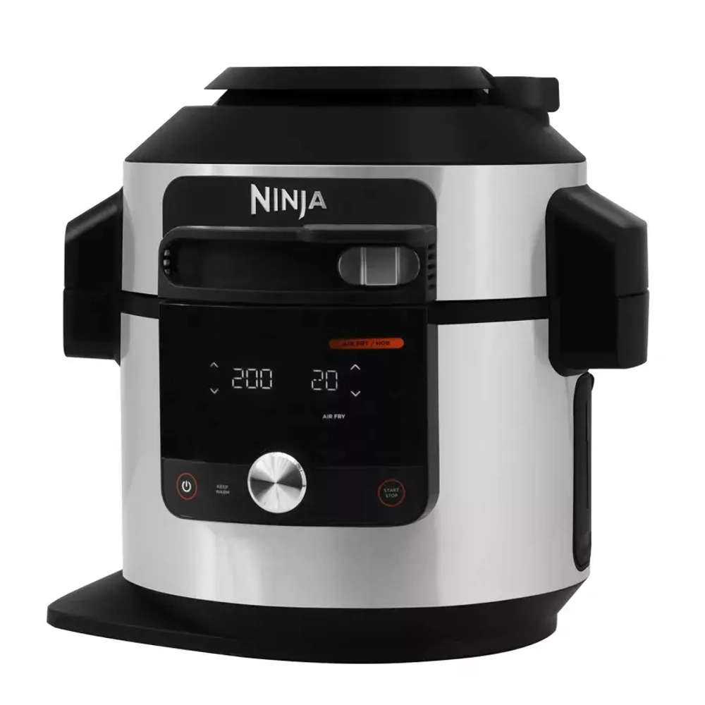 Мультиварка-Скороварка 14в1 Ninja OL750EU стальной/черный