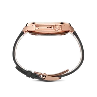 Корпус для Apple Watch ROL45 - Розовое золото/Натуральная кожа