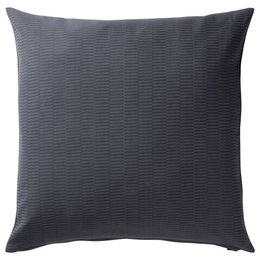 Чехол на подушку IKEA PLOMMONROS (ПЛОММОНРОС), Темно-серый, 50x50 см