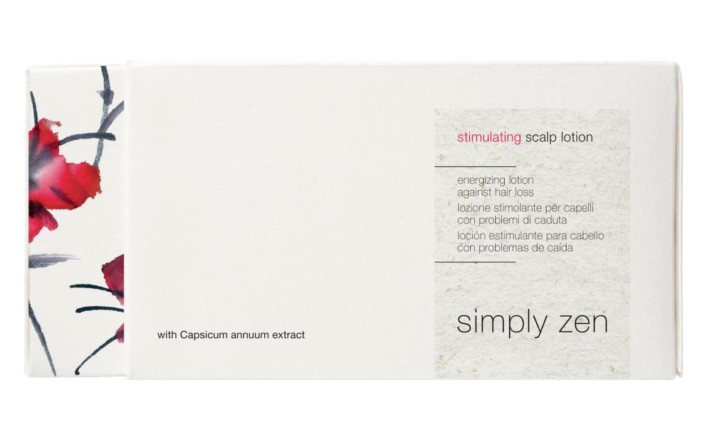 Simply Zen stimulating scalp lotion лосьон против выпадения 6*8мл