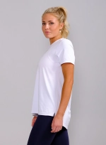 Женская майка RS Performance Relaxed Tee (White/Black) AW-268-001