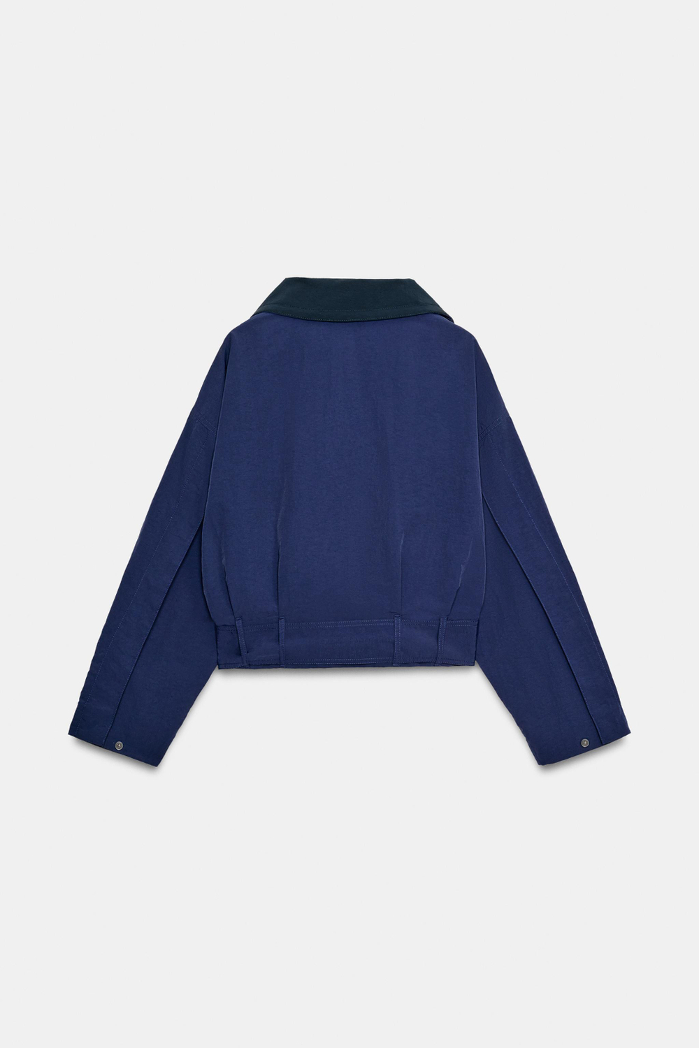 УКОРОЧЕННАЯ КУРТКА С ПОЯСОМ — ZW COLLECTION — ZARA