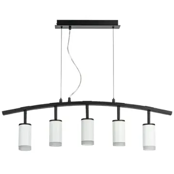 Подвесной светильник 5*GU10 LR7353650 чёрный/белый Rullo Lightstar