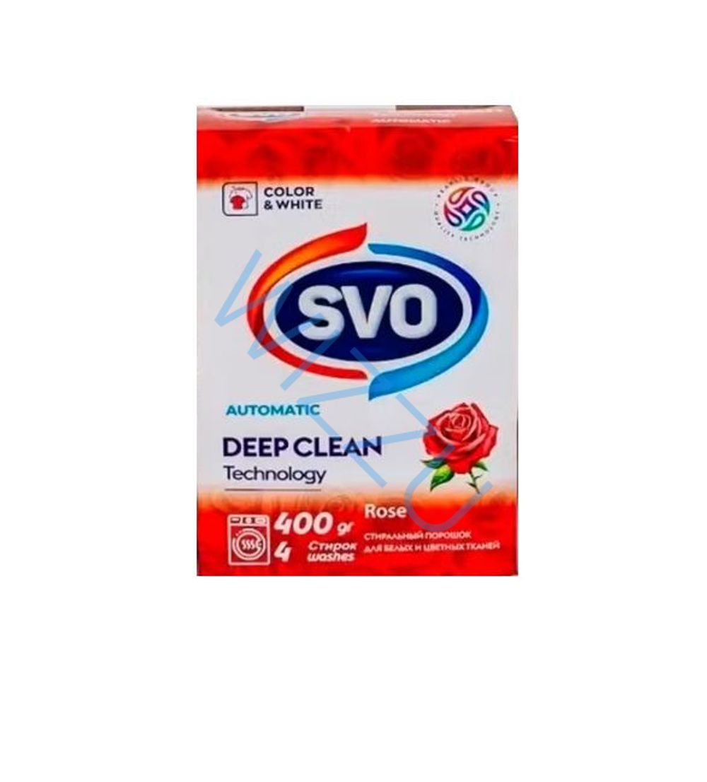 Порошок Svo Авт для цветных Тканей Роза 400Гр.