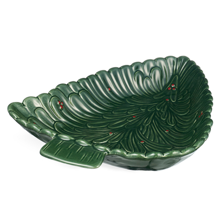 БЛЮДО СЕРВИРОВОЧНОЕ "GREEN PINE" 30,5*24*5 СМ