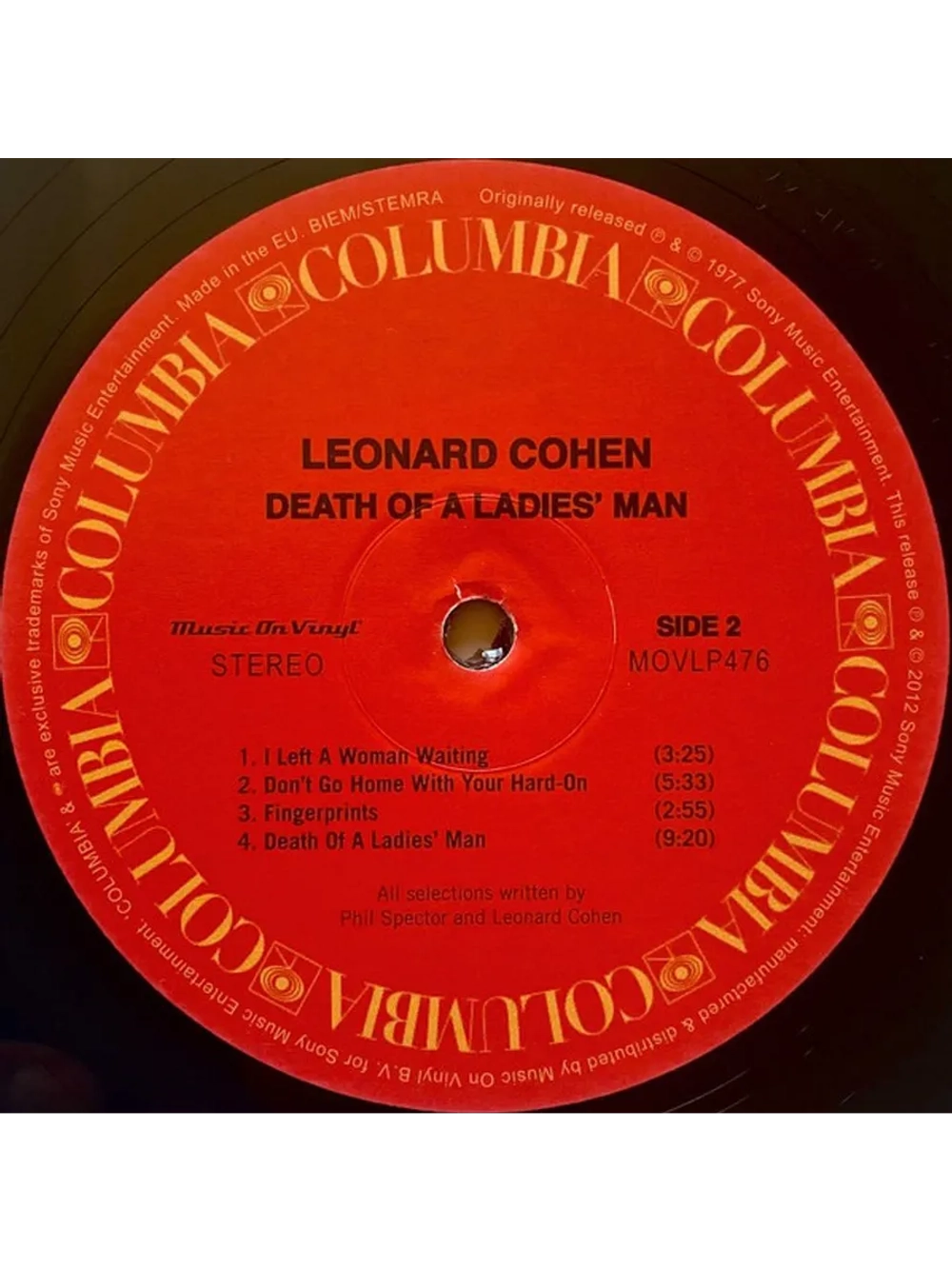 Leonard Cohen — Death Of A Ladies' Man