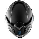 Шлем снегоходный CKX MISSION AMS EDL FULL FACE TRACKER, голубой матовый