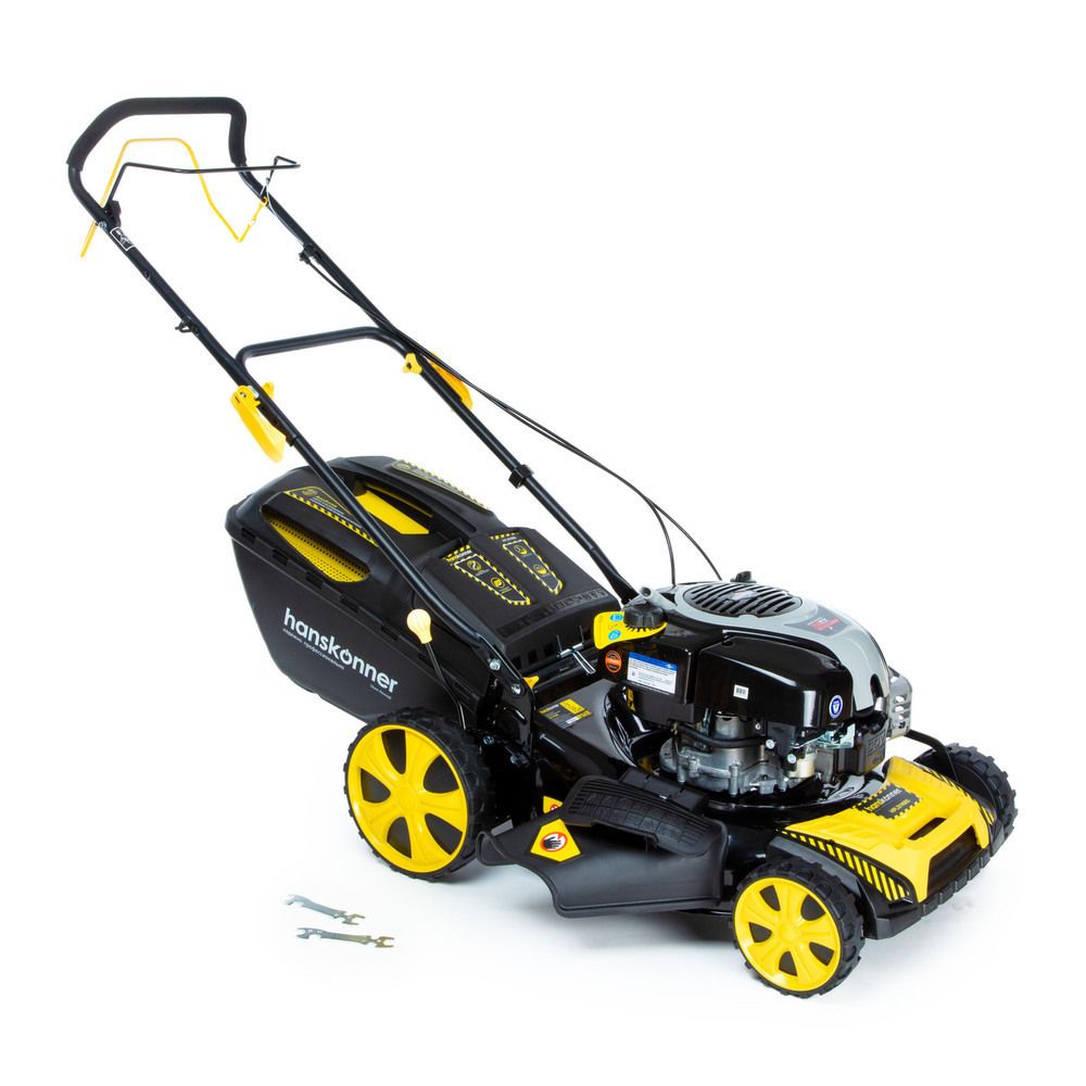 Самоходная бензиновая газонокосилка Hanskonner HPL5116BS, Briggs&Stratton 750EX Самоходная бензиновая газонокосилка Hanskonner HPL5116BS, Briggs&Stratton 750EX