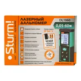 Дальномер лазерный, 0.05-60м, LCD дисплей, встроенный уровень, чехол, Sturm! — фото 6