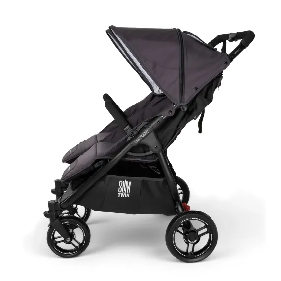 Прогулочная коляска Valco Baby Slim Twin series 2 Signature Grey