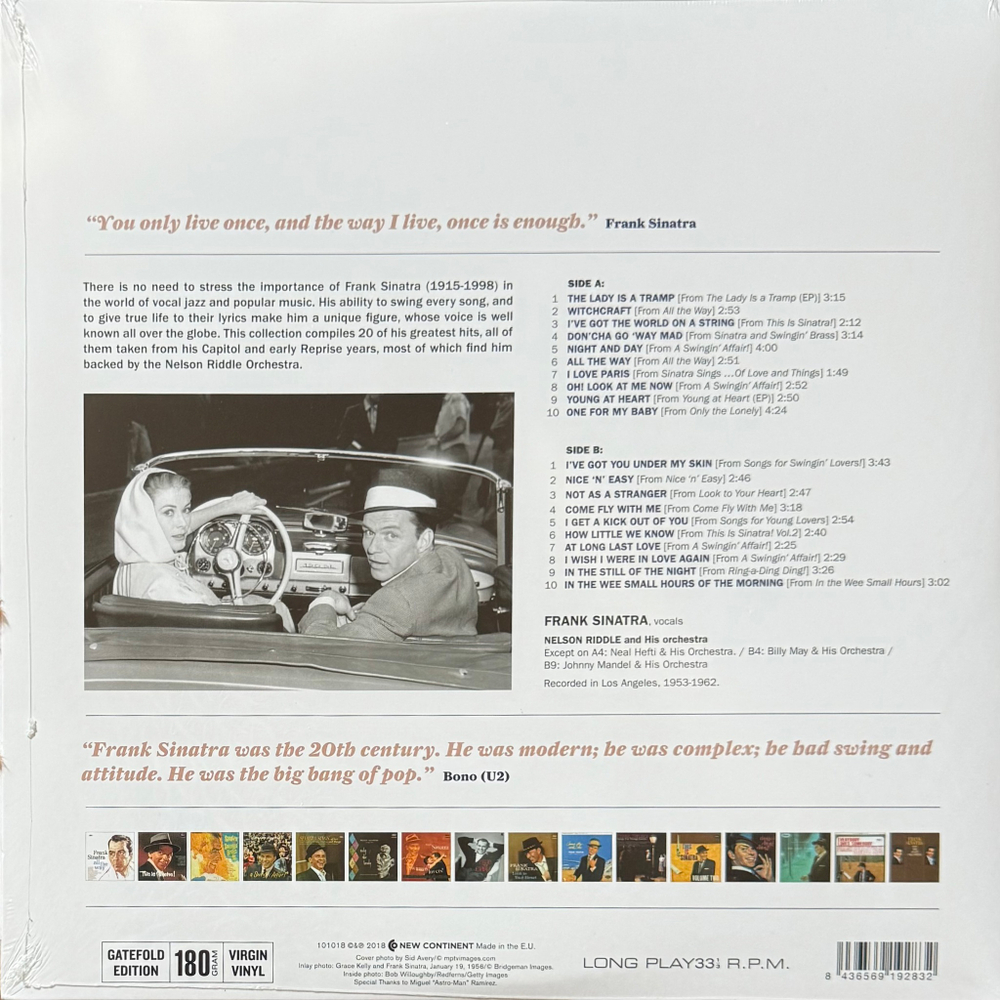 Виниловая пластинка Frank Sinatra ‎– The Hits LP