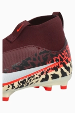 Бутсы Nike Zoom Mercurial Superfly 10 Academy FG/MG Junior - бордовый