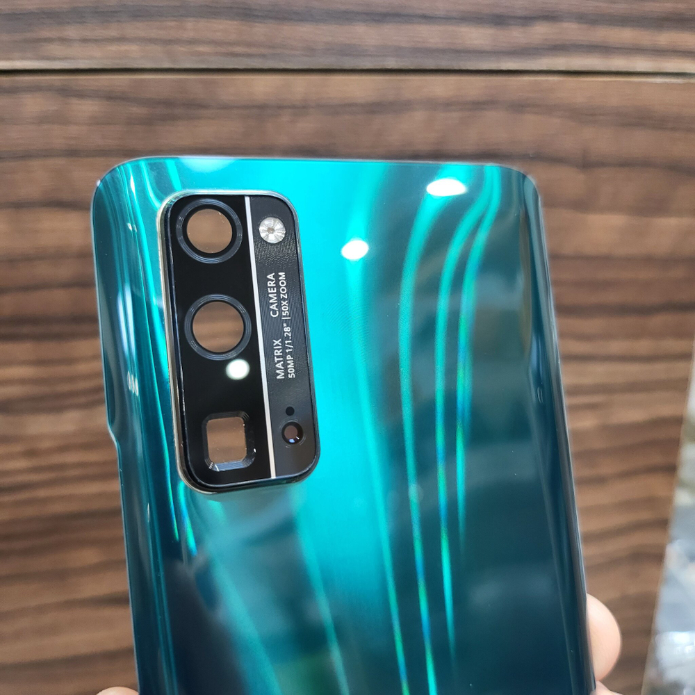Крышка для Honor 30 Pro Plus - задняя стеклянная панель "хорошее качество" (зелёного цвета)