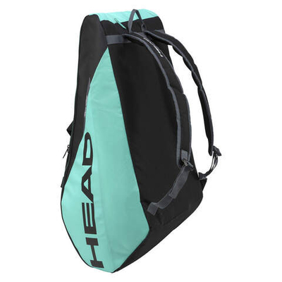 Сумка теннисная Head Tour Team 12R - black/mint