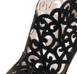 Туфли для танцев женские 830-80 Fleur, черные