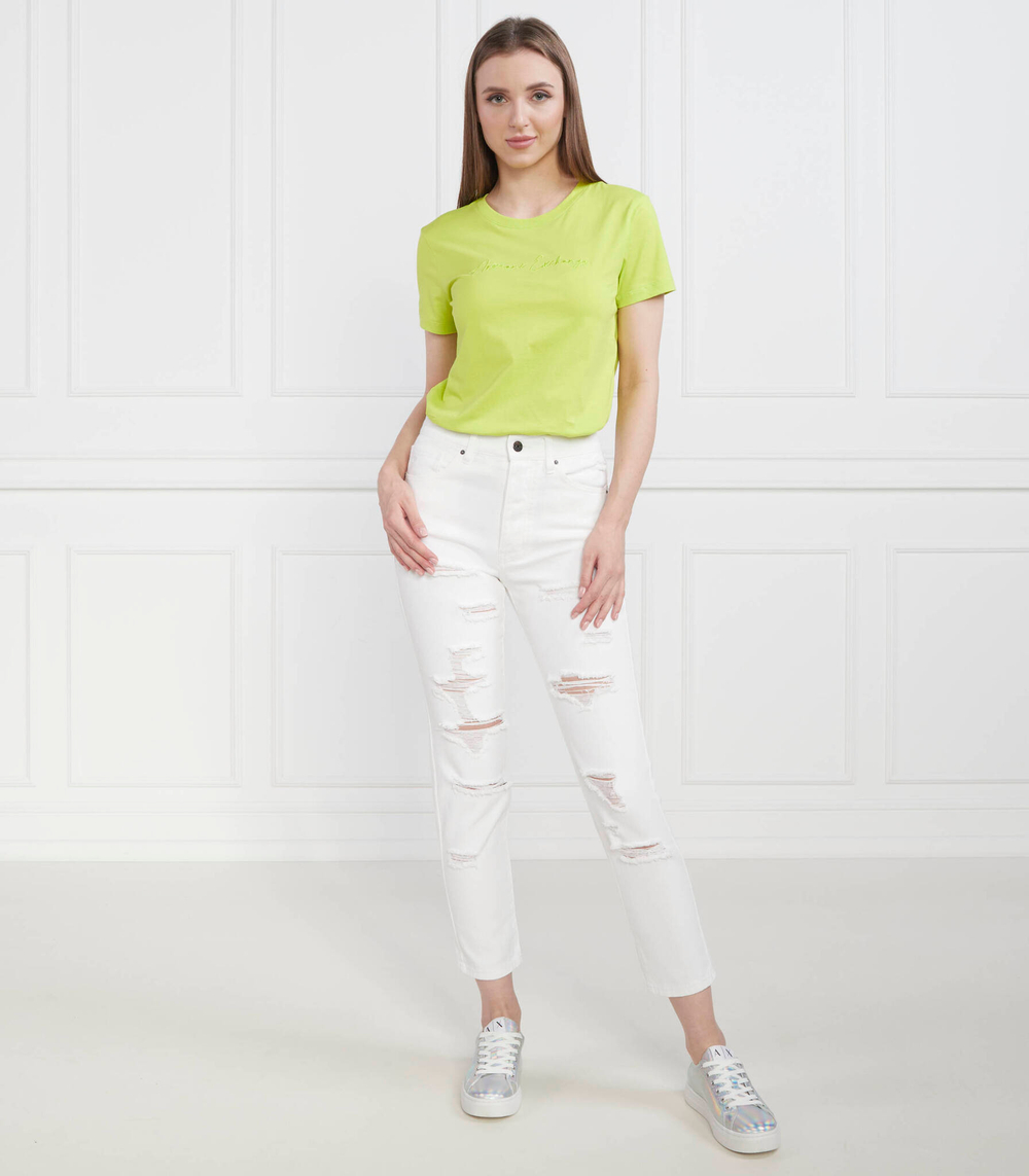 футболка Armani Exchange - лимонный(3RYTEX YJG3Z)
