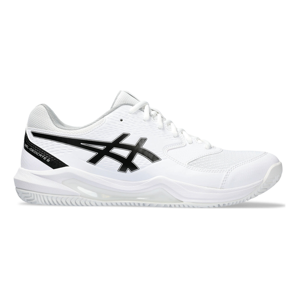 Мужские теннисные кроссовки ASICS Gel-Dedicate 8 Clay Court Shoe Men - White, Black