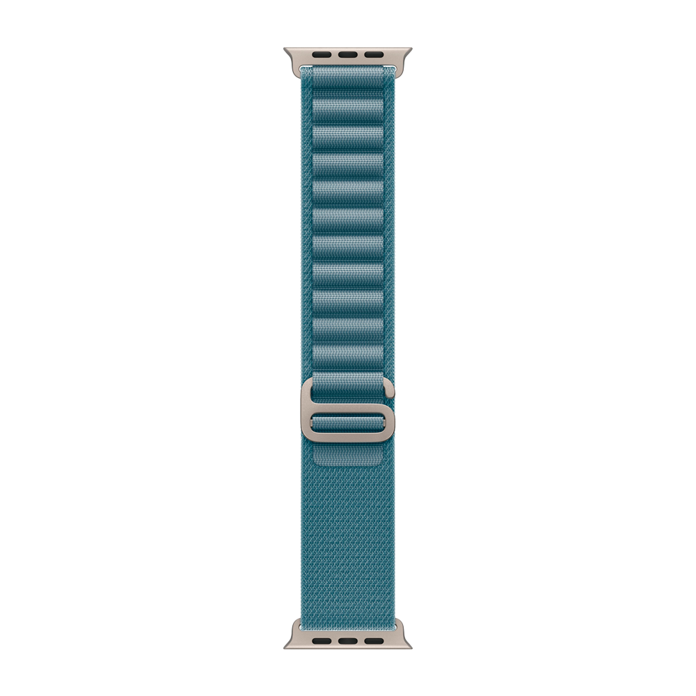 Умные часы Apple Watch Ultra 3 (2025) GPS + Cellular, 49mm, Natural Titanium Case with Light Blue Alpine Loop, S