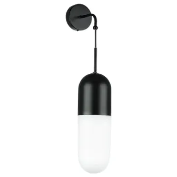 Бра 1*E27 690617 чёрный матовый Ramo Lightstar