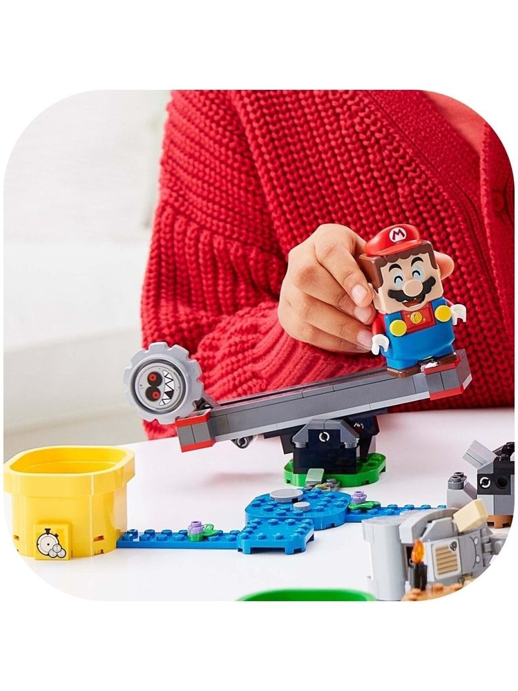 Конструктор LEGO Super Mario 71390 Дополнительный набор "Нокдаун резноров"