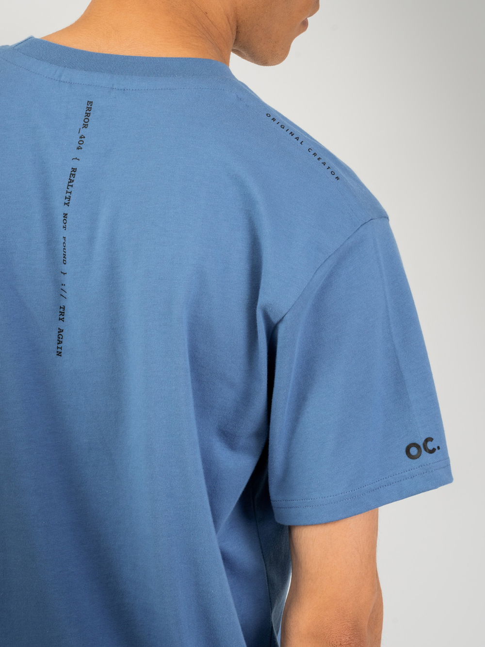 Футболка мужская ORIGINAL CREATOR ERROR_404 T-SHIRT, Синий
