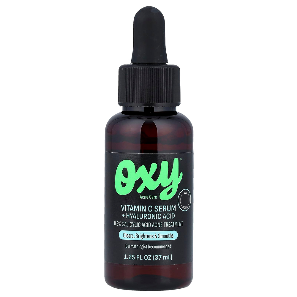 Oxy Skin Care, сыворотка с витамином C и гиалуроновой кислотой, 37 мл (1,25 жидк. унции)