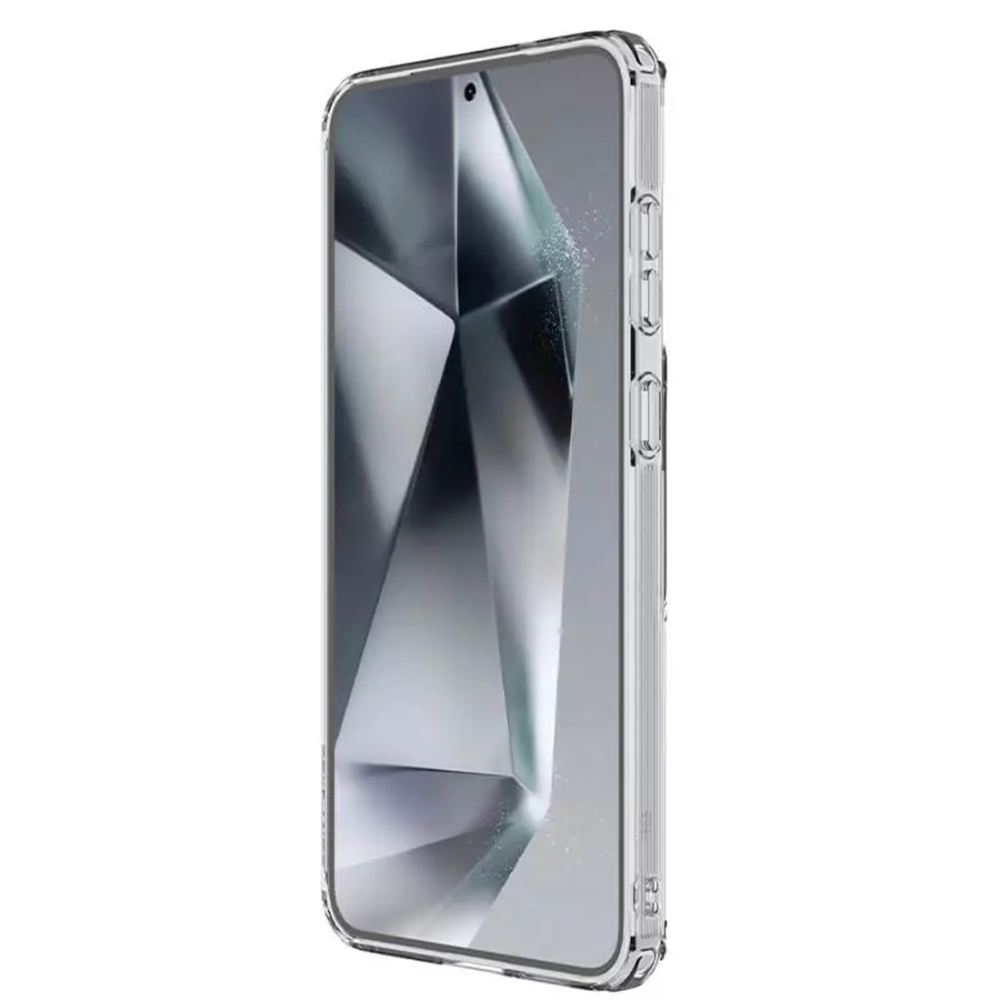Прозрачный силиконовый чехол Nillkin Nature Pro для Samsung Galaxy S25+