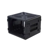 Ударопрочный пластиковый Рэковый кейс 8 юнитов KZCASE@RACK8U