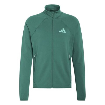 Мужская теннисная толстовка Adidas Terrex Xperior Climawarm+ Ventknit — collegiate green