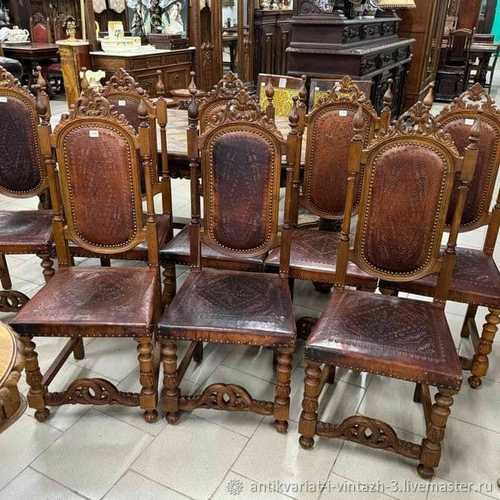 Антикварные стулья 8 шт