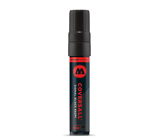 Маркер Molotow MASTERPIECE CoversAll 660PI 660000 черный 15 мм