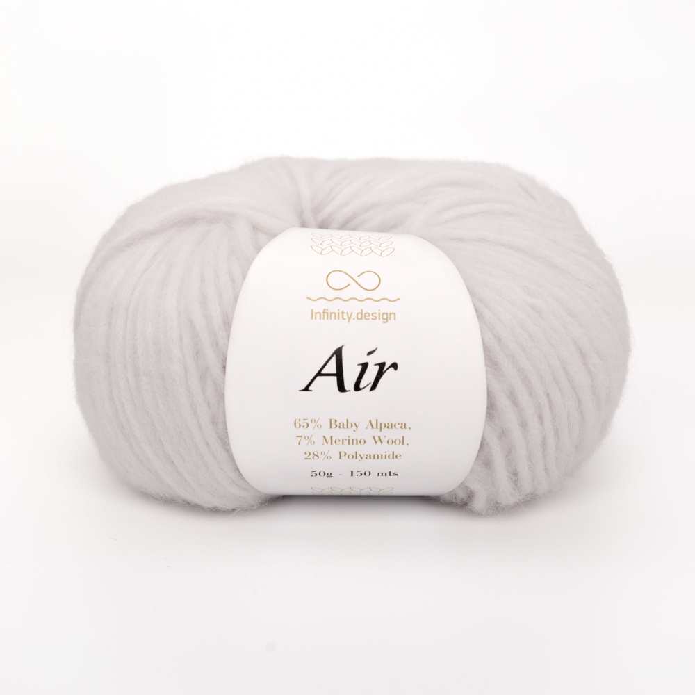 Пряжа Infinity Air (1015/Белый камень)
