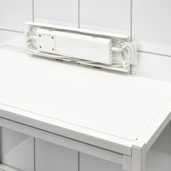 IKEA SILVERGLANS  (ИКЕА СИЛВЕРГЛАНС)  -  Светодиодная лента для ванной - диммируемая антрацит 60 см