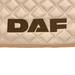 Ковры Daf XF-105 с 2006 года (механика) (экокожа, бежевый, бежевый кант, коричневая вышивка)