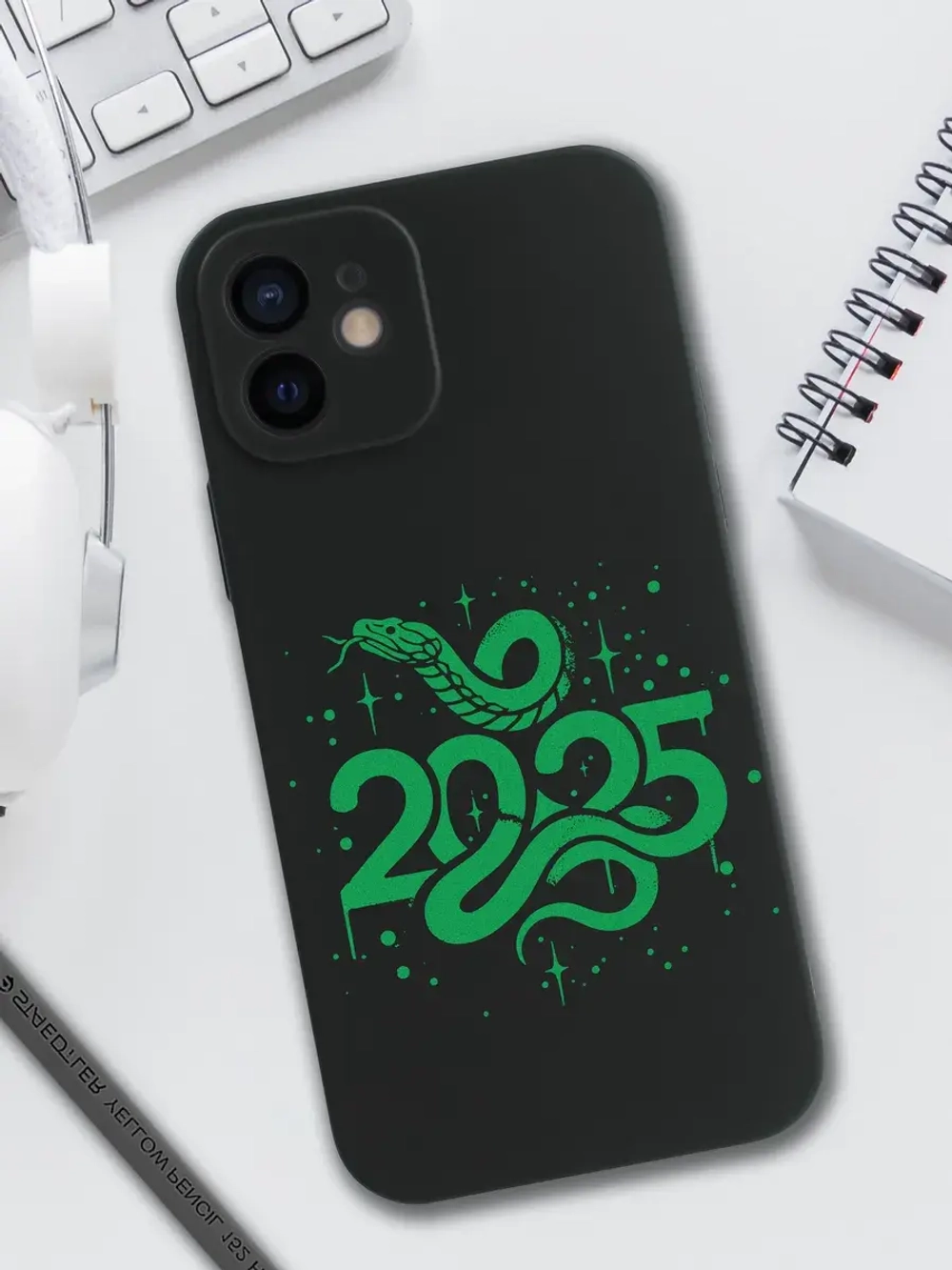 Чехол на iPhone 12 mini новогодний