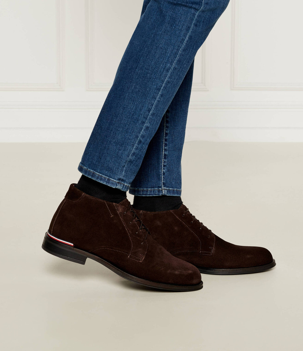 Кожаные броги CORE RWB Tommy Hilfiger - коричневый(FM0FM04805)